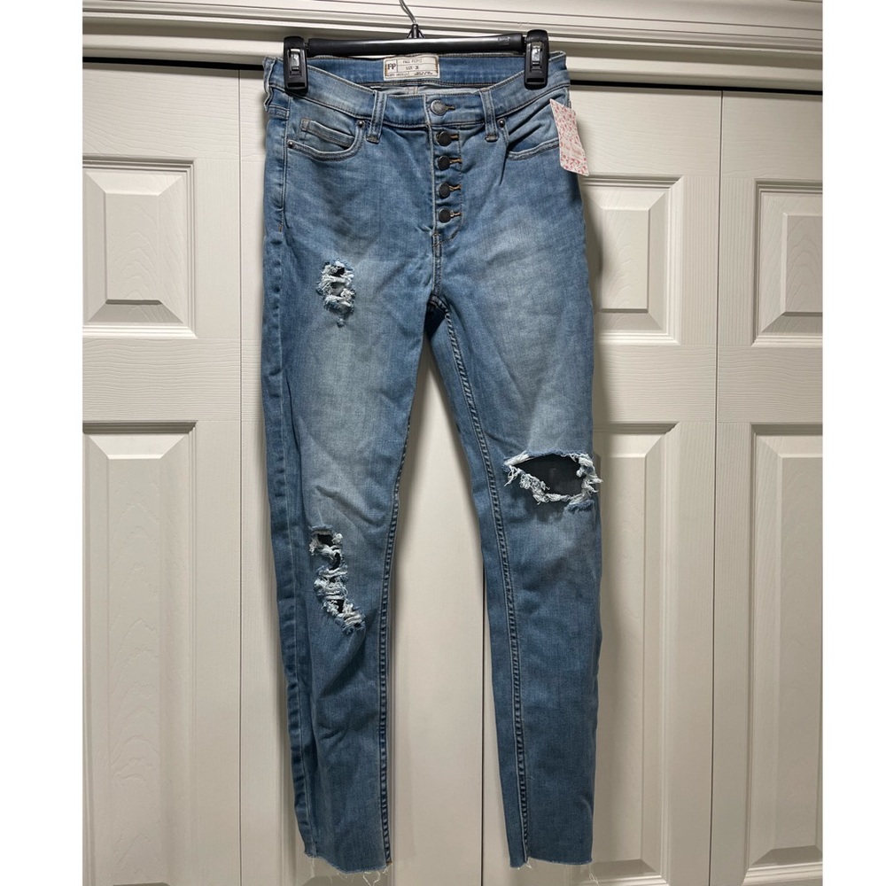 Free People Jeans with Holes, Size 28